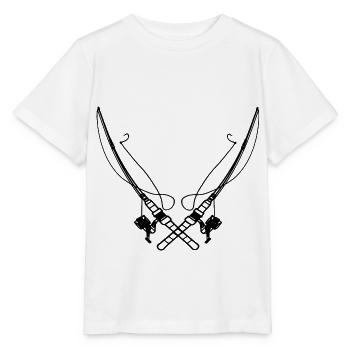 Angelrute - Stanley/Stella Kinder T-Shirt MINI CREATOR  - Weiß - Vorne - Maike (125cm)