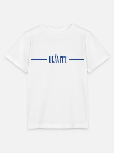Blåvitt - T-shirt MINI CREATOR barn från Stanley/Stella - vit