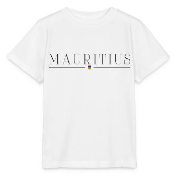 Ich liebe Mauritius - Stanley/Stella Kinder T-Shirt MINI CREATOR  - Weiß - Vorne - Maike (125cm)