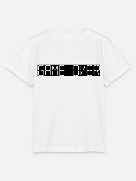 game over - Stanley/Stella Kinder T-Shirt MINI CREATOR  - Weiß