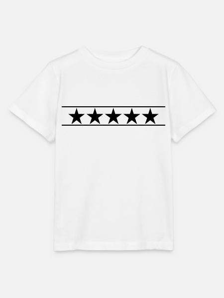 sterne - Stanley/Stella Kinder T-Shirt MINI CREATOR - Weiß
