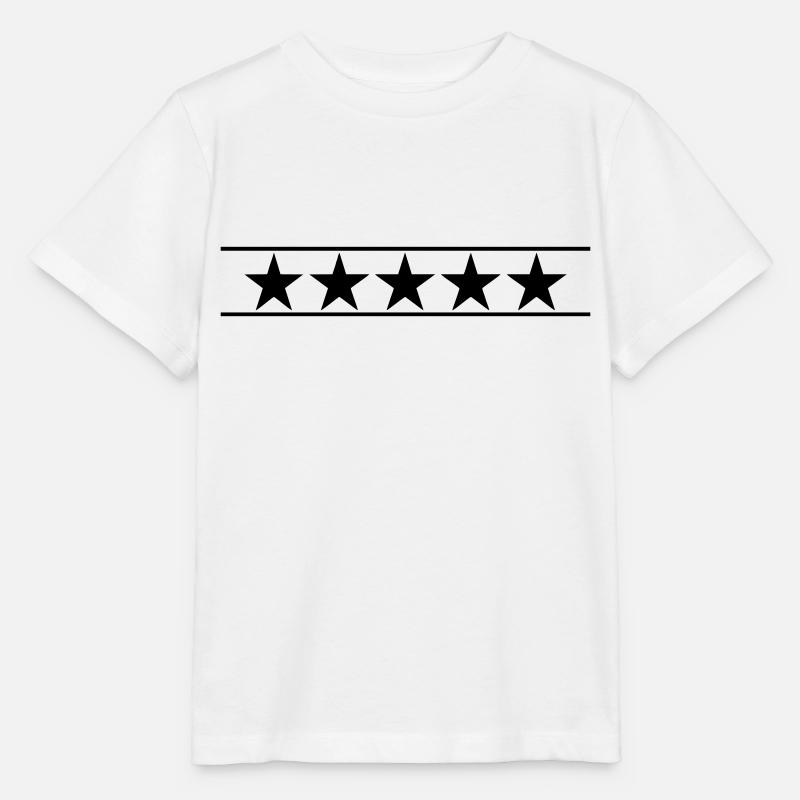 sterne - Stanley/Stella Kinder T-Shirt MINI CREATOR - Weiß