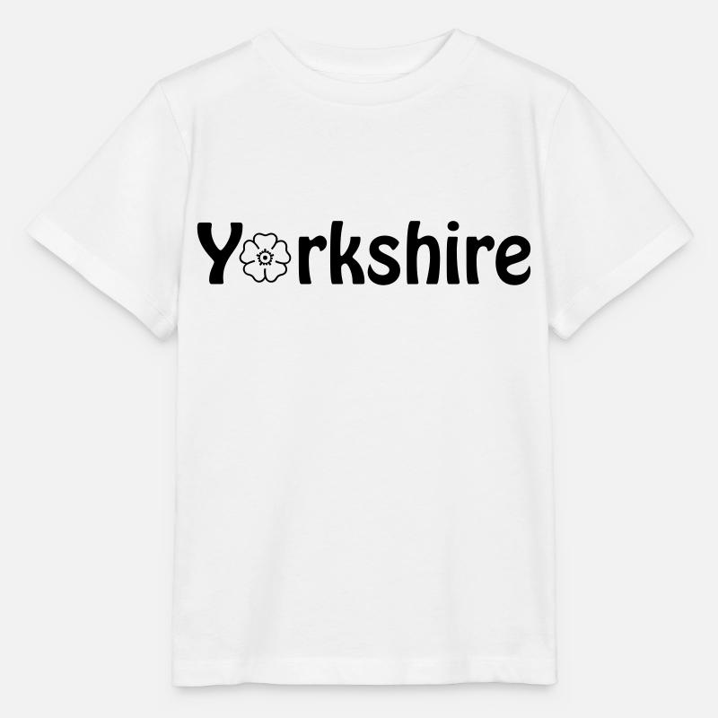yorkshire - Stanley/Stella MINI CREATOR Kids’ T-Shirt - white