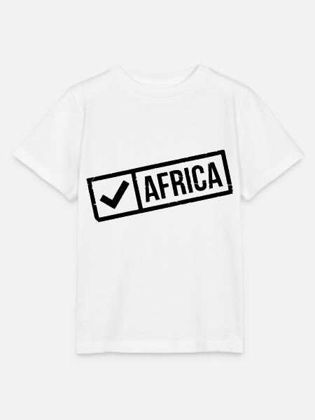 Afrika - Stanley/Stella Kinder T-Shirt MINI CREATOR - Weiß