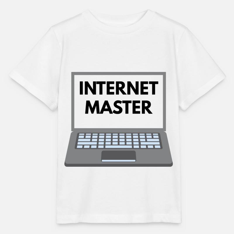 Internet - Stanley/Stella MINI CREATOR Kids’ T-Shirt - white