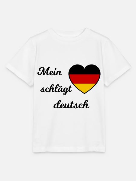 Ich liebe meine Heimat - Stanley/Stella Kinder T-Shirt MINI CREATOR  - Weiß
