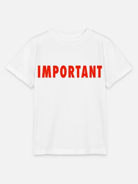 important - Stanley/Stella Kinder T-Shirt MINI CREATOR  - Weiß
