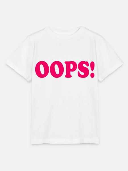 Oops - Stanley/Stella Kinder T-Shirt MINI CREATOR - Weiß
