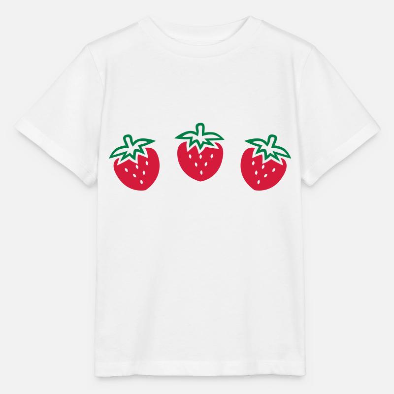 Fraise - T-shirt bio MINI CREATOR Stanley/Stella Enfant - blanc