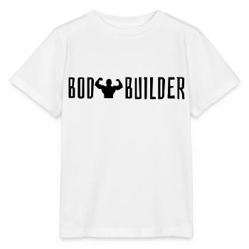 Bodybuilder - T-shirt bio MINI CREATOR Stanley/Stella Enfant - blanc - Devant - Maike (125cm)