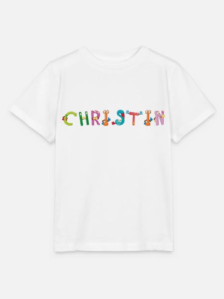 Christin - Stanley/Stella Kinder T-Shirt MINI CREATOR  - Weiß
