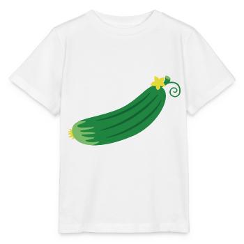 Gurke - Stanley/Stella Kinder T-Shirt MINI CREATOR  - Weiß - Vorne - Maike (125cm)