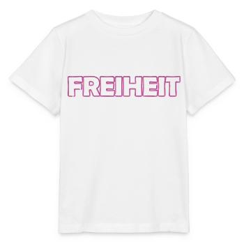 Freiheit - Stanley/Stella Kinder T-Shirt MINI CREATOR  - Weiß - Vorne - Maike (125cm)
