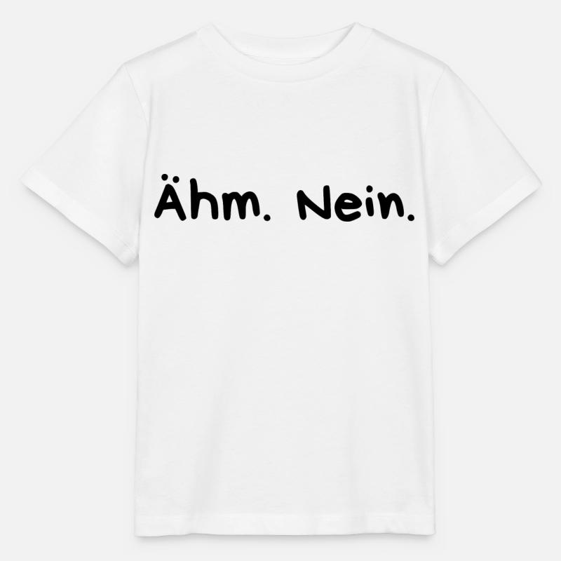 Ähm Nein - Stanley/Stella Kinder T-Shirt MINI CREATOR - Weiß