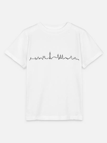 Skyline - Nürnberg - Stanley/Stella Kinder T-Shirt MINI CREATOR - Weiß