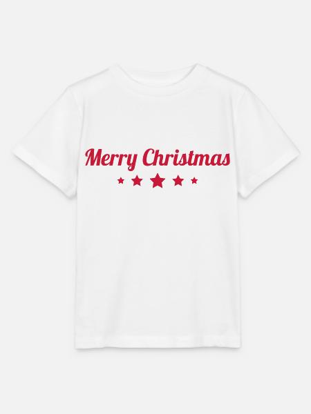 Fröhliche Weihnachten - Stanley/Stella Kinder T-Shirt MINI CREATOR - Weiß