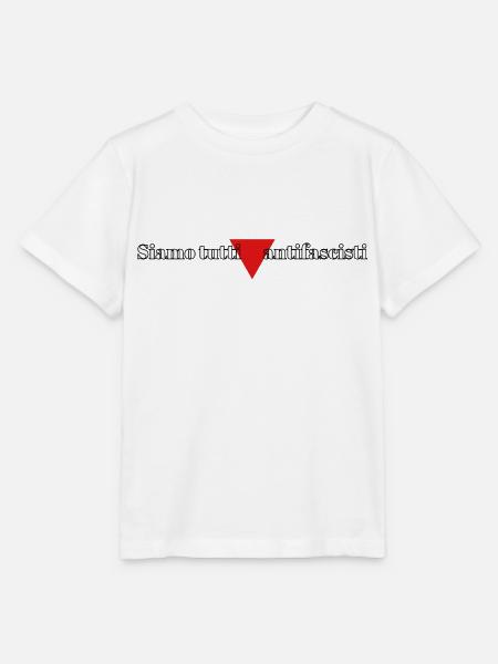 Siamo tutti antifascisti - Stanley/Stella Kinder T-Shirt MINI CREATOR  - Weiß