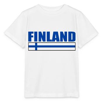 Finnland - Stanley/Stella Kinder T-Shirt MINI CREATOR  - Weiß - Vorne - Maike (125cm)