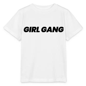 Girl Gang - Stanley/Stella MINI CREATOR Kids’ T-Shirt - white - Front - Maike (125cm)