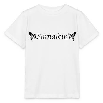 Annalein - Anna - T-shirt bio MINI CREATOR Stanley/Stella Enfant - blanc - Devant - Maike (125cm)