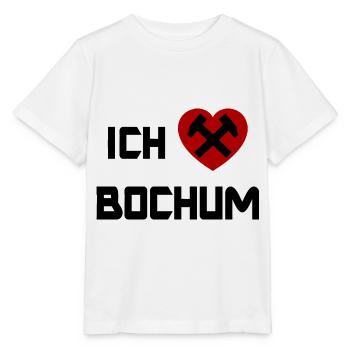 Les supporters de Bochum - T-shirt bio MINI CREATOR Stanley/Stella Enfant - blanc - Devant - Maike (125cm)
