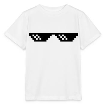 Lunettes Swag - Lunettes Swag - T-shirt bio MINI CREATOR Stanley/Stella Enfant - blanc - Devant - Maike (125cm)
