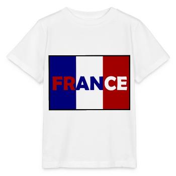 Die Franzosen Aufkleber - Stanley/Stella Kinder T-Shirt MINI CREATOR  - Weiß - Vorne - Maike (125cm)