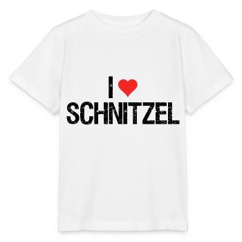 Ich liebe Schnitzel - Stanley/Stella Kinder T-Shirt MINI CREATOR  - Weiß - Vorne - Maike (125cm)