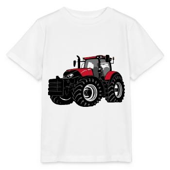 Tractor - tug - farmer - farmer - Stanley/Stella MINI CREATOR Kids’ T-Shirt - white - Front - Maike (125cm)