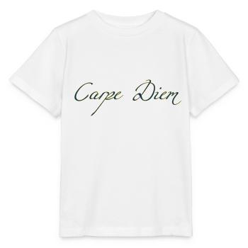 Carpe Diem - Stanley/Stella Kinder T-Shirt MINI CREATOR  - Weiß - Vorne - Maike (125cm)
