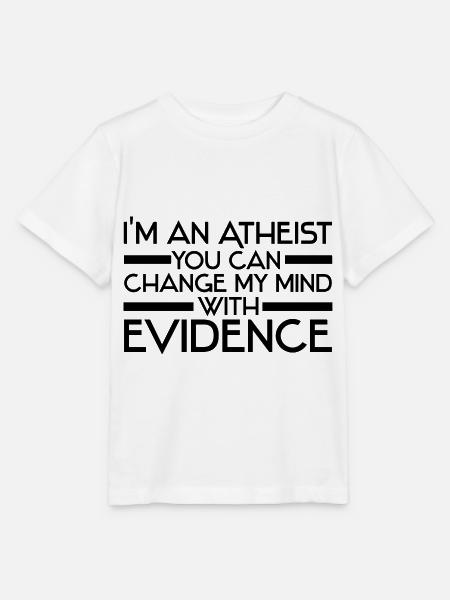 Atheismus - Stanley/Stella Kinder T-Shirt MINI CREATOR  - Weiß