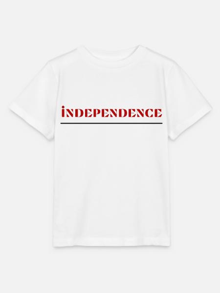 Unabhängigkeit - Stanley/Stella Kinder T-Shirt MINI CREATOR - Weiß