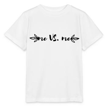 Moi contre Moi - Moi contre Je - T-shirt bio MINI CREATOR Stanley/Stella Enfant - blanc - Devant - Maike (125cm)
