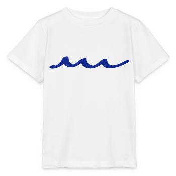 wellen - Stanley/Stella Kinder T-Shirt MINI CREATOR  - Weiß - Vorne - Maike (125cm)