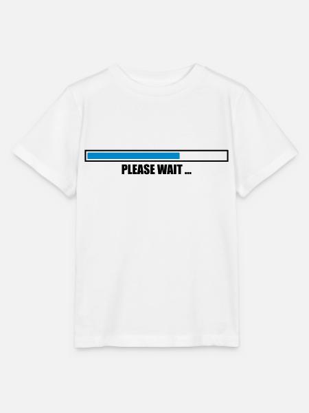 poutres please large loading chargeur télécharger - T-shirt bio MINI CREATOR Stanley/Stella Enfant - blanc