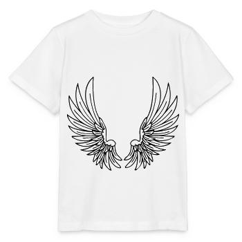 Ailes - T-shirt bio MINI CREATOR Stanley/Stella Enfant - blanc - Devant - Maike (125cm)
