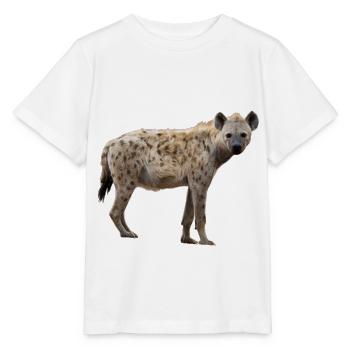 Hyäne Afrika Safari Tierliebhaber - Stanley/Stella Kinder T-Shirt MINI CREATOR  - Weiß - Vorne - Maike (125cm)