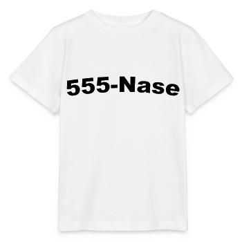 555-Nase - Stanley/Stella Kinder T-Shirt MINI CREATOR  - Weiß - Vorne - Maike (125cm)