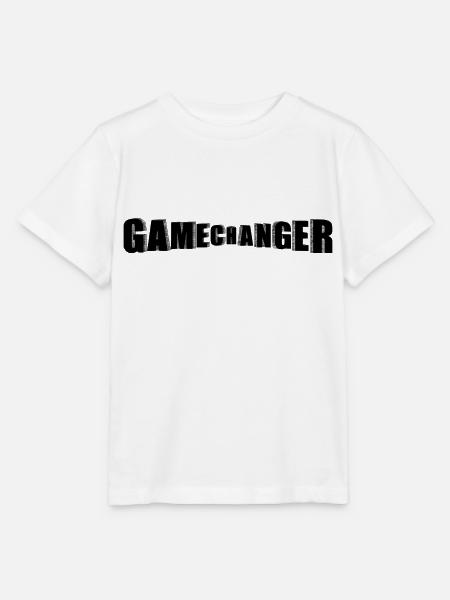 GAMECHANGER - Stanley/Stella Kinder T-Shirt MINI CREATOR  - Weiß