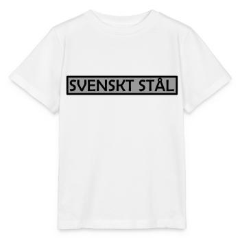 Acier suédois - T-shirt bio MINI CREATOR Stanley/Stella Enfant - blanc - Devant - Maike (125cm)