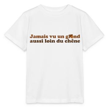 Gland(u) - T-shirt bio MINI CREATOR Stanley/Stella Enfant - blanc - Devant - Maike (125cm)