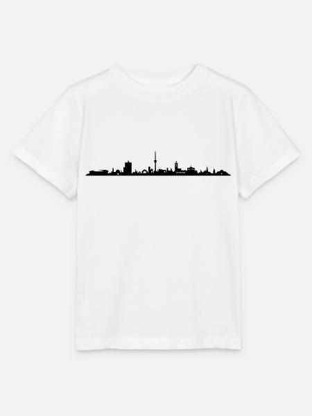 Skyline - Stuttgart - Stanley/Stella Kinder T-Shirt MINI CREATOR - Weiß