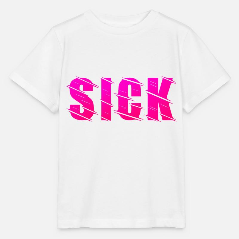 Sick design - Stanley/Stella MINI CREATOR Kids’ T-Shirt - white