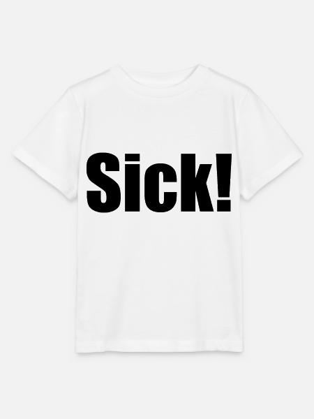 Sick - Stanley/Stella Kinder T-Shirt MINI CREATOR - Weiß
