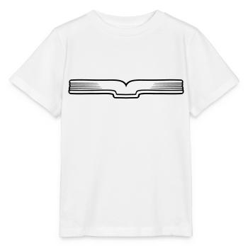 Education Open Book Pages - Stanley/Stella MINI CREATOR Kids’ T-Shirt - white - Front - Maike (125cm)