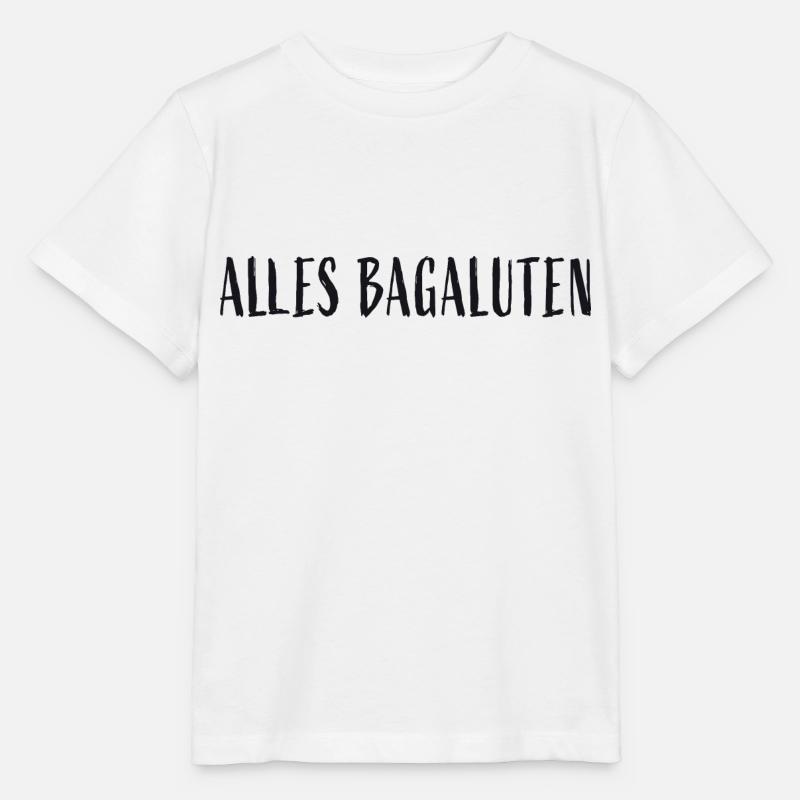 Alles Bagaluten - Stanley/Stella Kinder T-Shirt MINI CREATOR  - Weiß