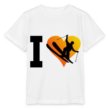 Ski Freestyle Femmes Slopestyle Freestyle Ski - T-shirt bio MINI CREATOR Stanley/Stella Enfant - blanc - Devant - Maike (125cm)