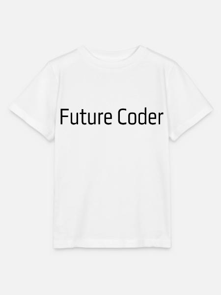 Zukünftige Programmiererin - Stanley/Stella Kinder T-Shirt MINI CREATOR  - Weiß