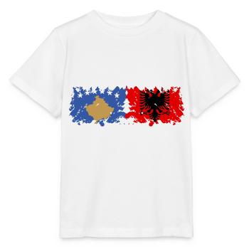 Albanie Kosovo - T-shirt bio MINI CREATOR Stanley/Stella Enfant - blanc - Devant - Maike (125cm)