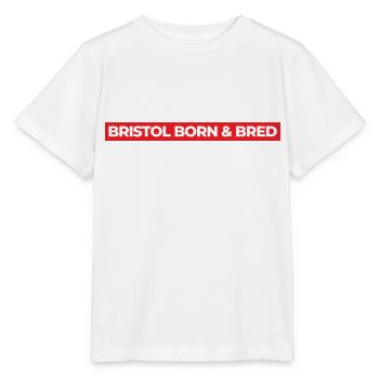 Bristol Born & Bred, Red - Stanley/Stella MINI CREATOR Kids’ T-Shirt - white - Front - Maike (125cm)